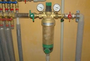 Установка фильтра грубой очистки воды в Курчатове